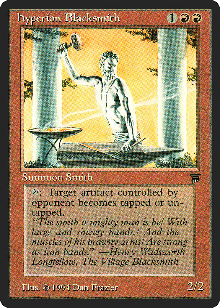 Hyperion Blacksmith - Legends