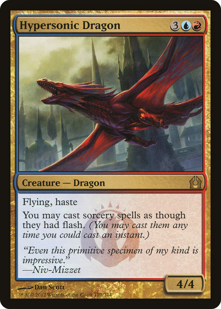 Hypersonic Dragon (170) Foil - Return to Ravnica
