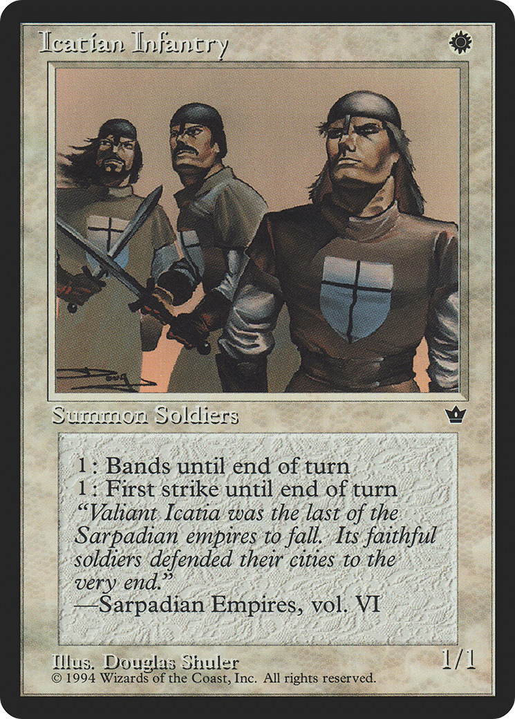 Icatian Infantry (c) - Fallen Empires