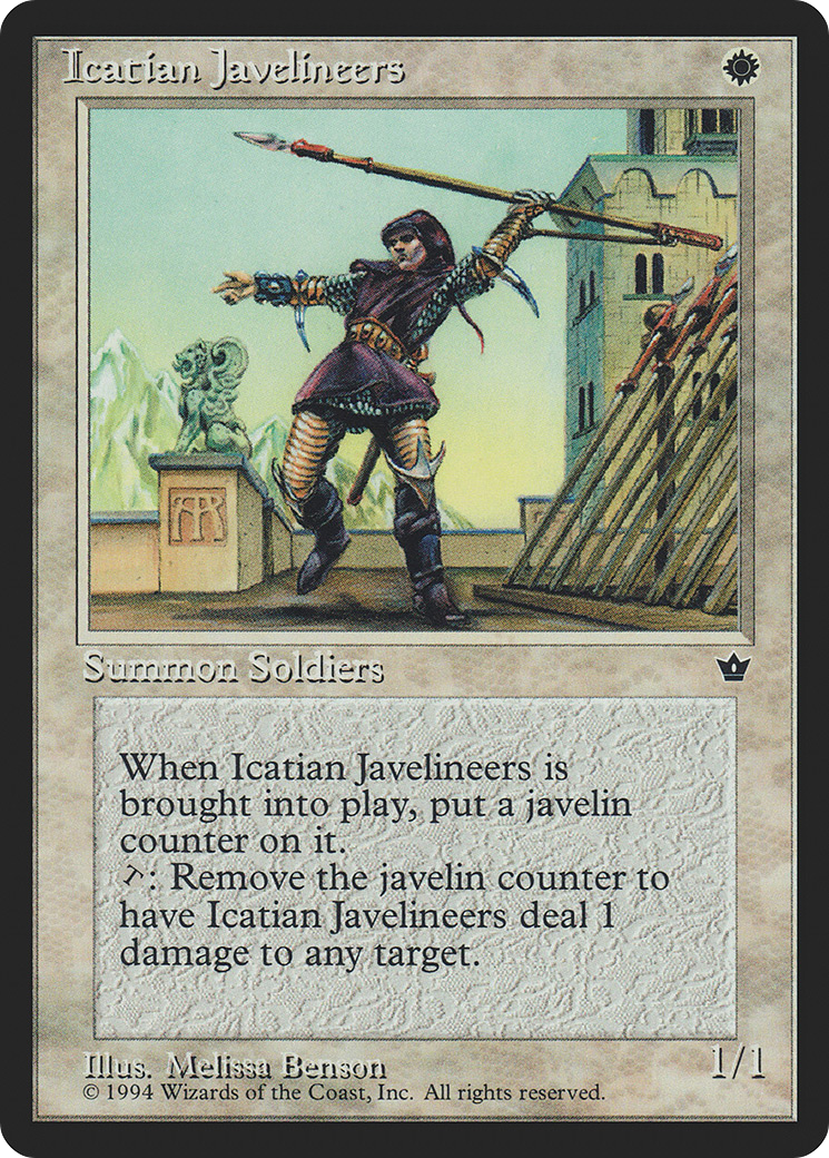 Icatian Javelineers (a) - Fallen Empires