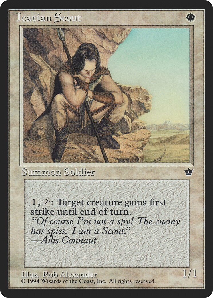 Icatian Scout (c) - Fallen Empires