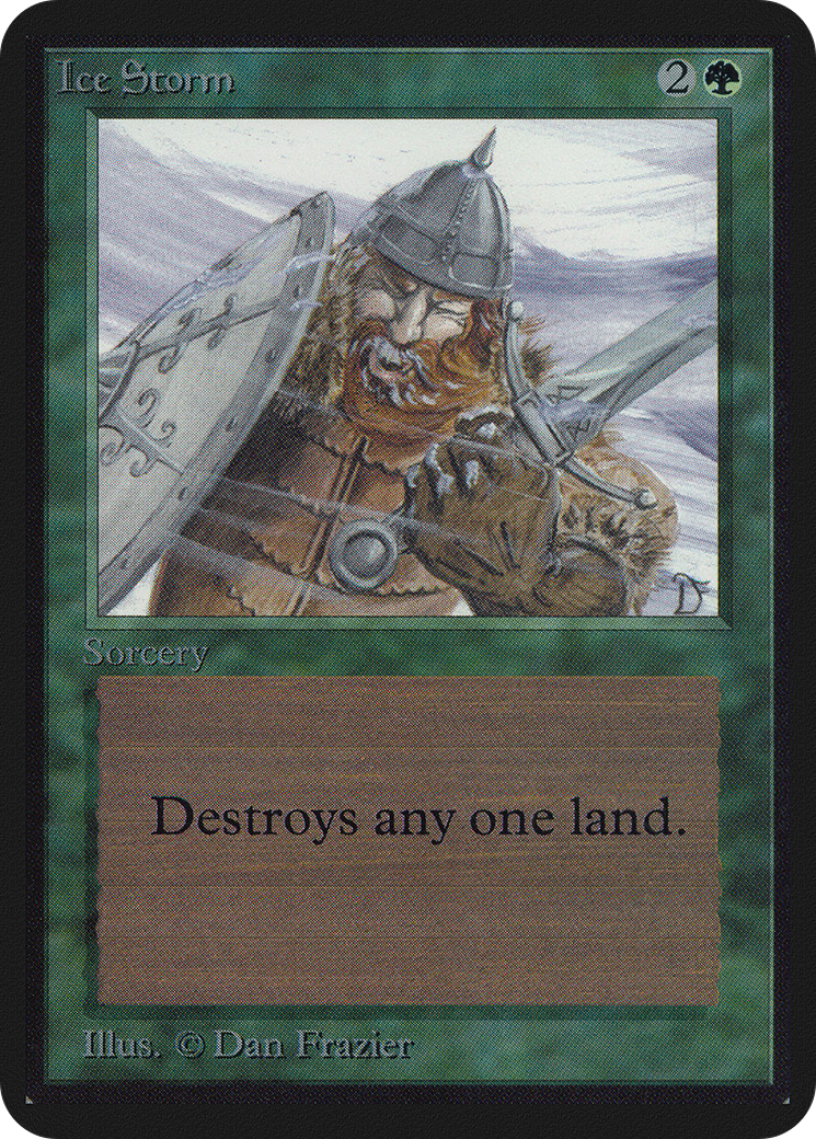 Ice Storm - Limited Edition Alpha
