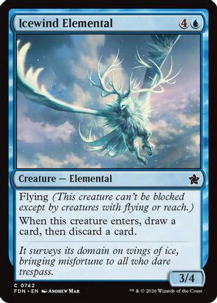 Icewind Elemental (742) - Foundations