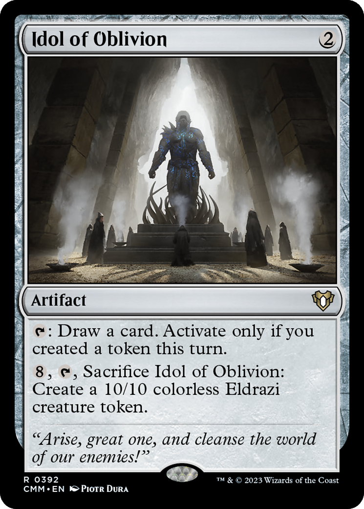 Idol of Oblivion (392) Foil - Commander Masters