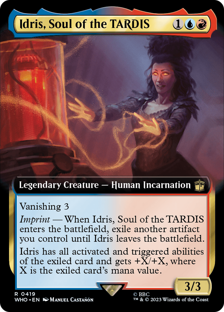 Idris, Soul of the TARDIS (Extended Art) (419) Foil - Doctor Who