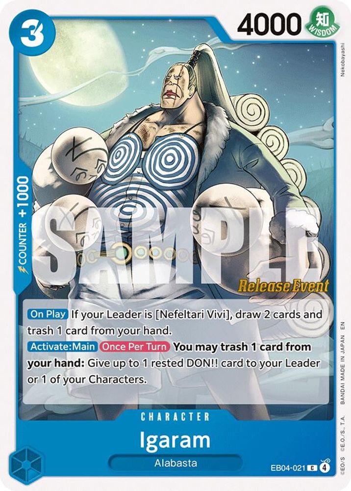 Igaram (EB04-021) Release Event Cards