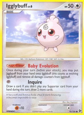 Igglybuff (70) Reverse Holofoil - Great Encounters