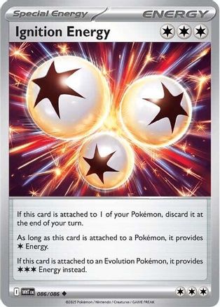 Ignition Energy (86) Reverse Holofoil - White Flare