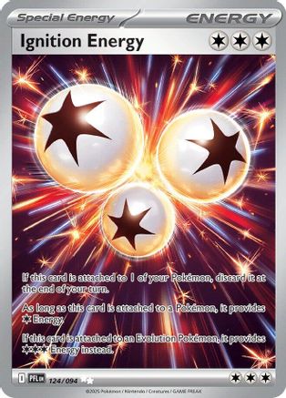 Ignition Energy (Full Art) (124) Holofoil - Phantasmal Flames