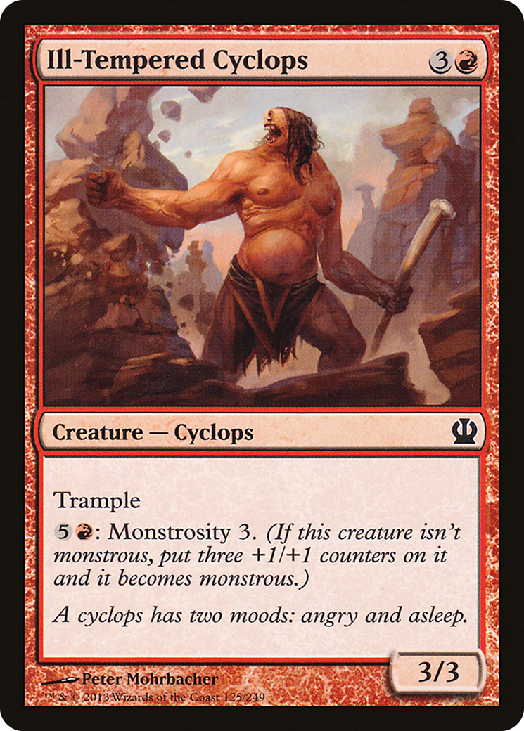 Ill-Tempered Cyclops (125) - Theros