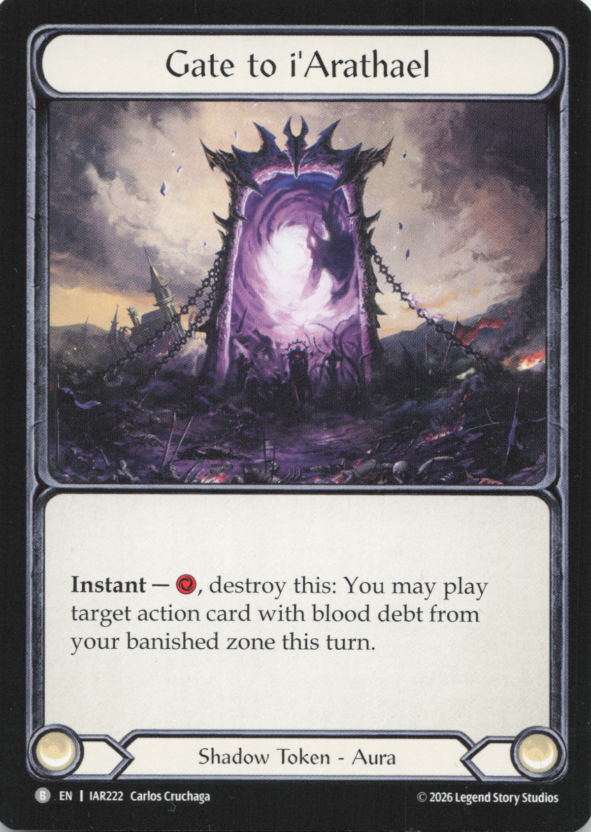 Gate to i'Arathael (IAR222) - Usurp the Shadow Throne