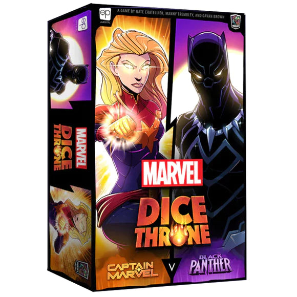 Marvel Dice Throne Captain Marvel VS Black Panther | Silver Goblin