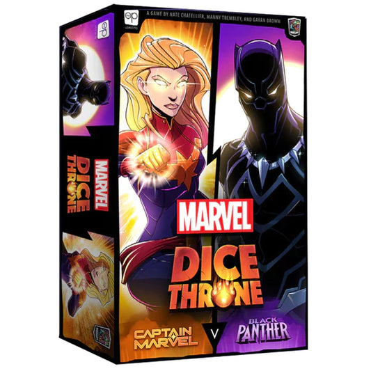 Marvel Dice Throne Captain Marvel VS Black Panther