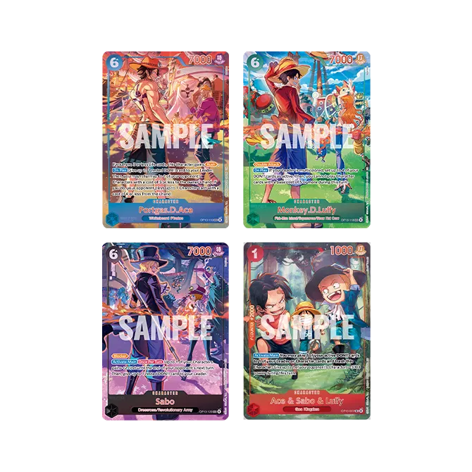 One Piece CG: English Version 3rd Anniversary Set