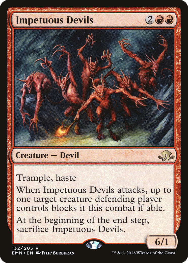 Impetuous Devils (132) Foil - Eldritch Moon