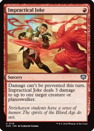 Impractical Joke (119) - Secrets of Strixhaven