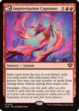 Improvisation Capstone (Promo Pack) (120) - Secrets of Strixhaven