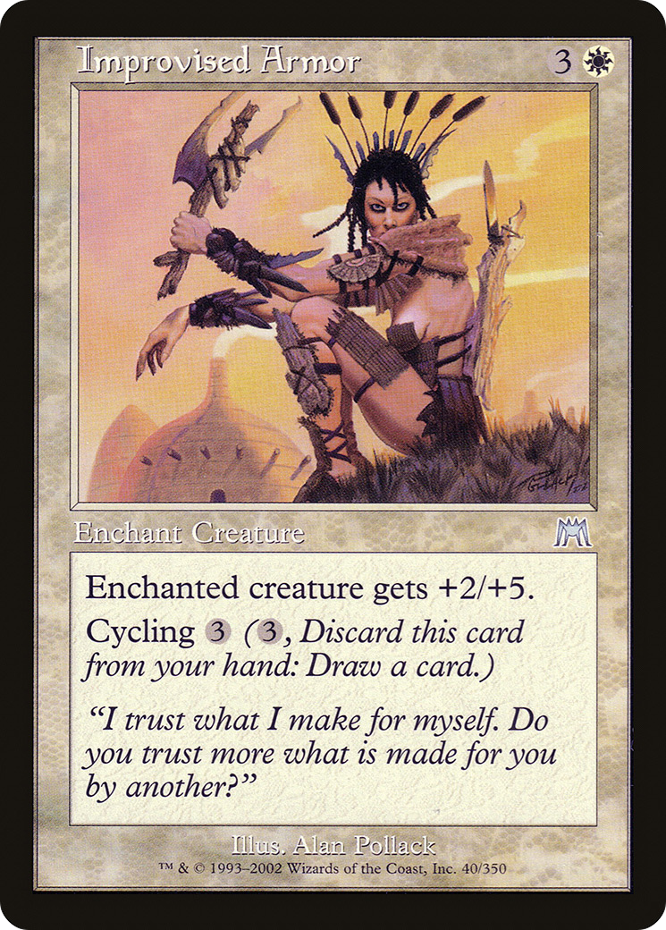 Improvised Armor (040) Foil - Onslaught