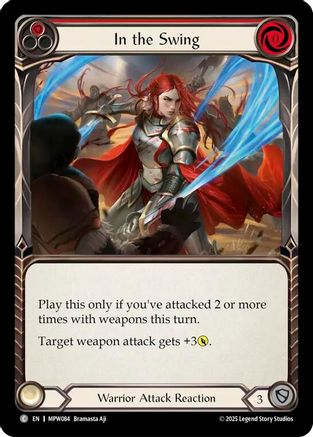 In the Swing (MPW084) - Mastery Pack Warrior