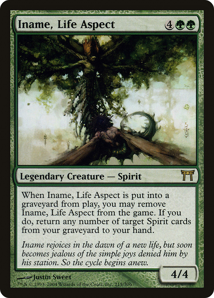 Iname, Life Aspect (215) - Champions of Kamigawa