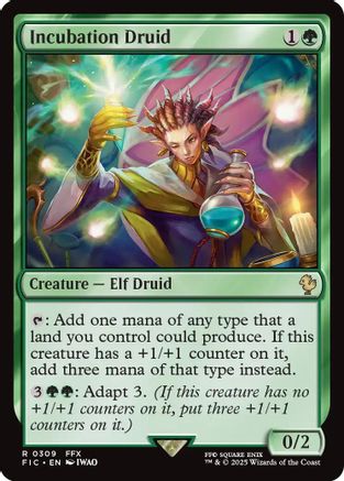 Incubation Druid (309) - Commander: FINAL FANTASY