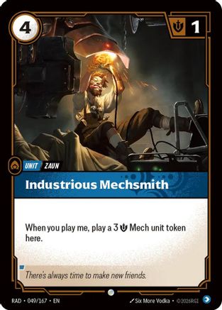 Industrious Mechsmith (049) Foil - Radiance