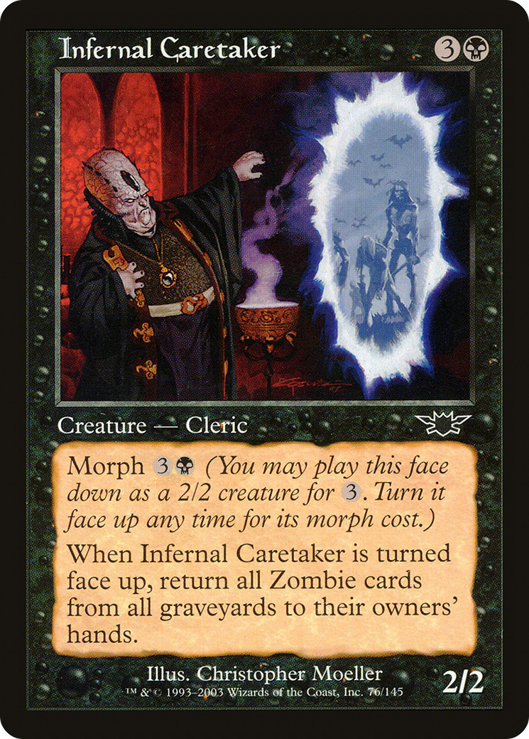 Infernal Caretaker (076) Foil - Legions