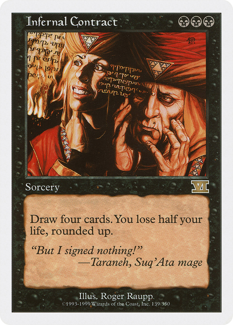 Infernal Contract (139) - Classic Sixth Edition
