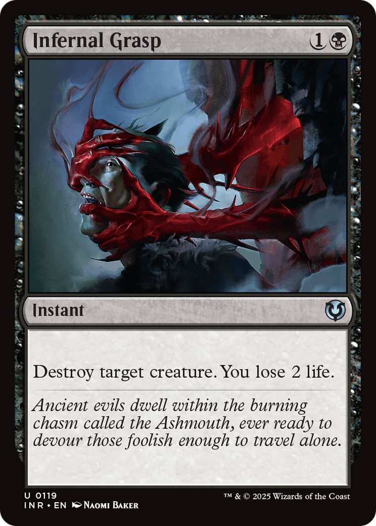 Infernal Grasp (119) Foil - Innistrad Remastered