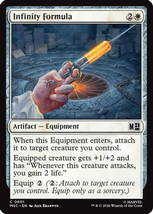 Infinity Formula (601) Foil - Commander: Marvel Super Heroes