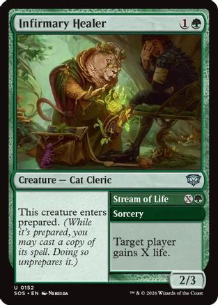 Infirmary Healer (152) Foil - Secrets of Strixhaven