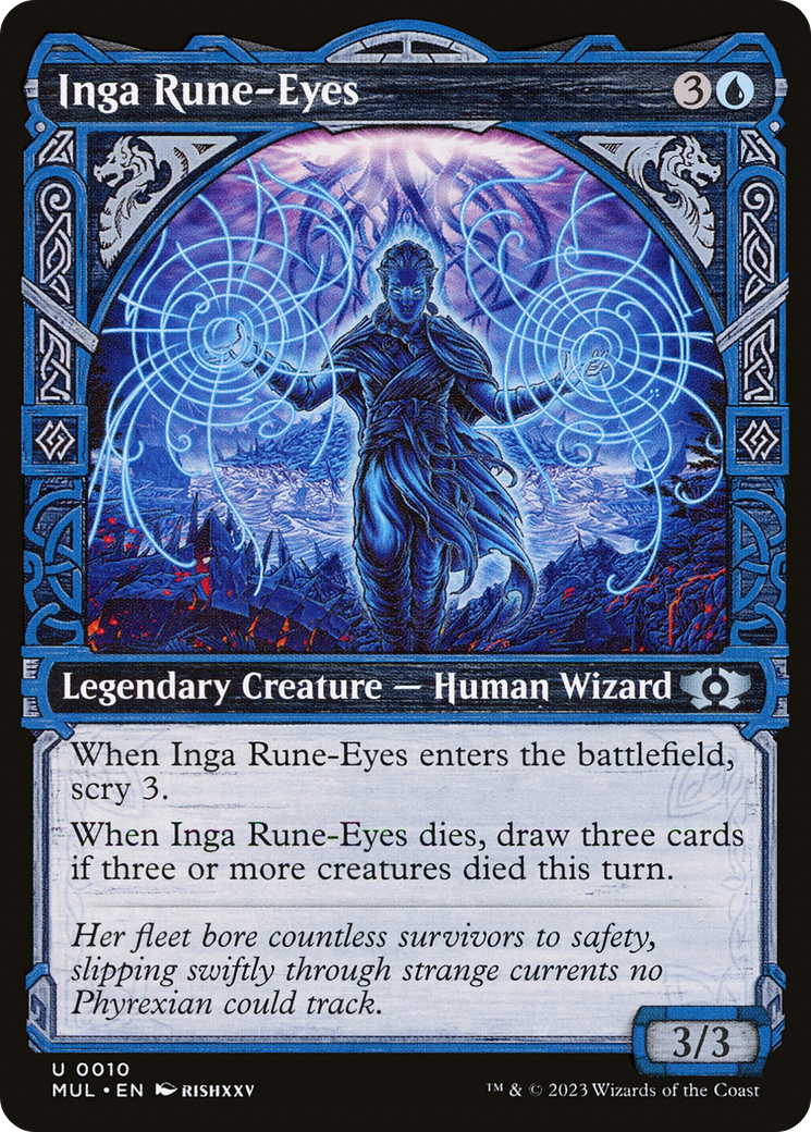 Inga Rune-Eyes (Showcase) (010) - Multiverse Legends Foil