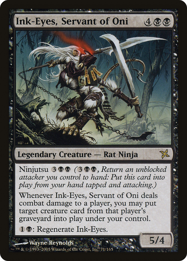 Ink-Eyes, Servant of Oni (071) - Betrayers of Kamigawa