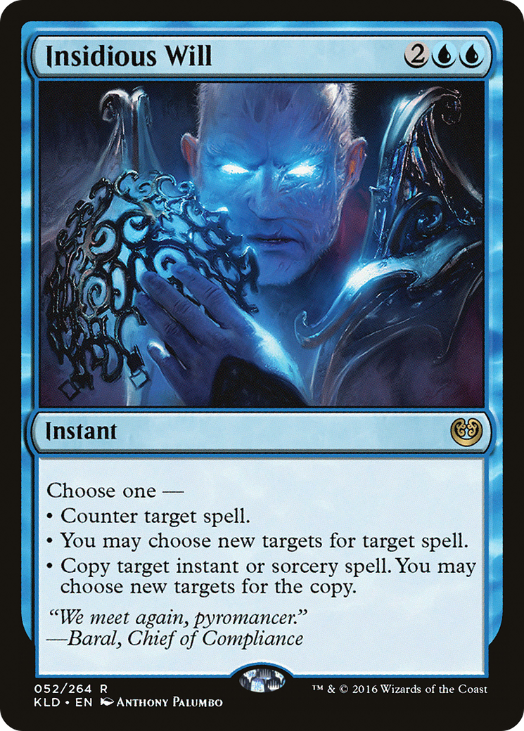 Insidious Will (052) Foil - Kaladesh