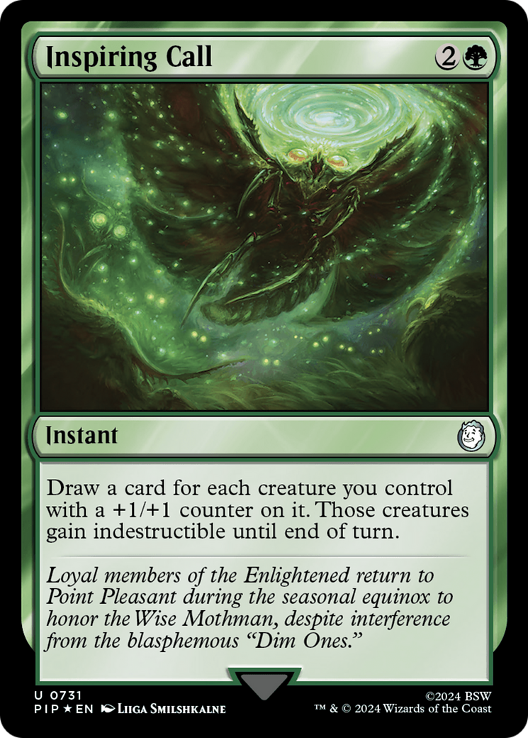 Inspiring Call (731) Surge Foil - Fallout