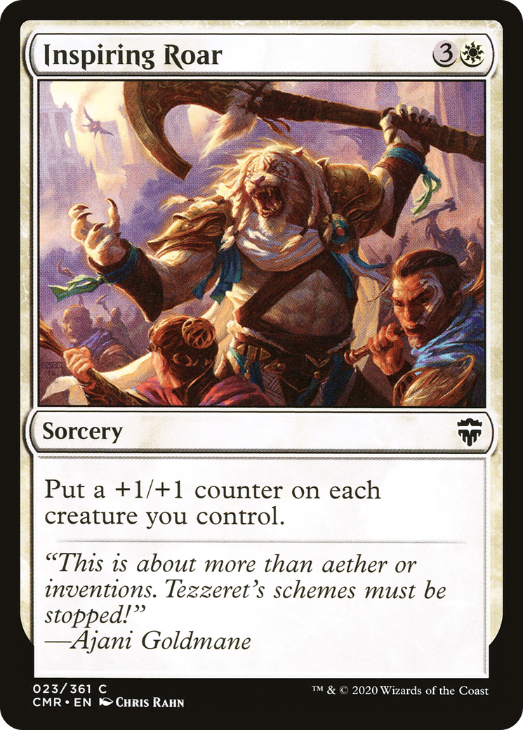 Inspiring Roar (023) - Commander Legends Foil