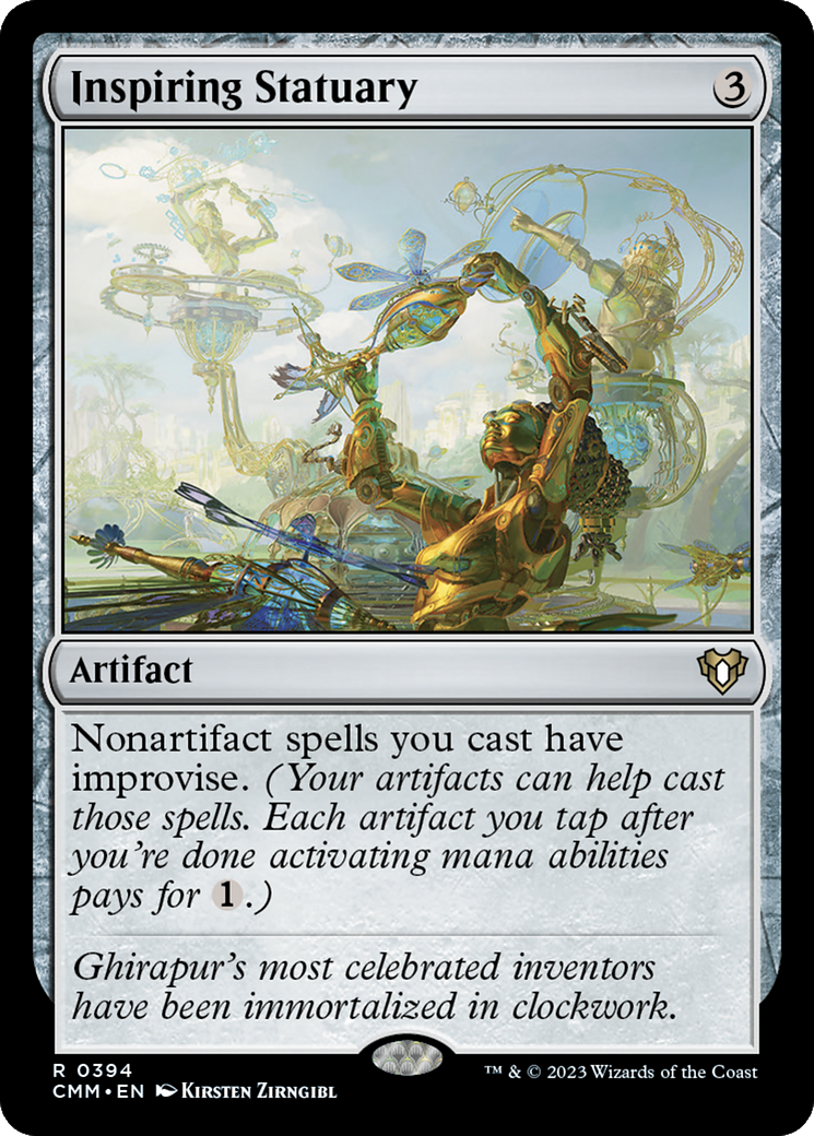 Inspiring Statuary (394) - Commander Masters