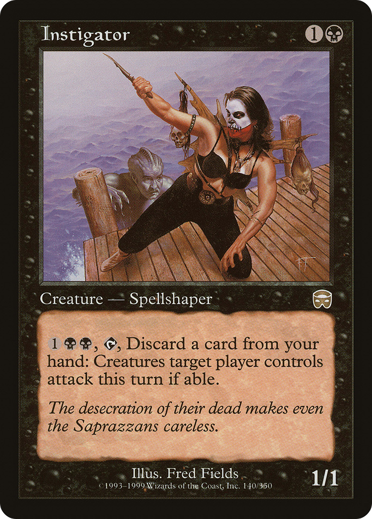Instigator (140) Foil - Mercadian Masques