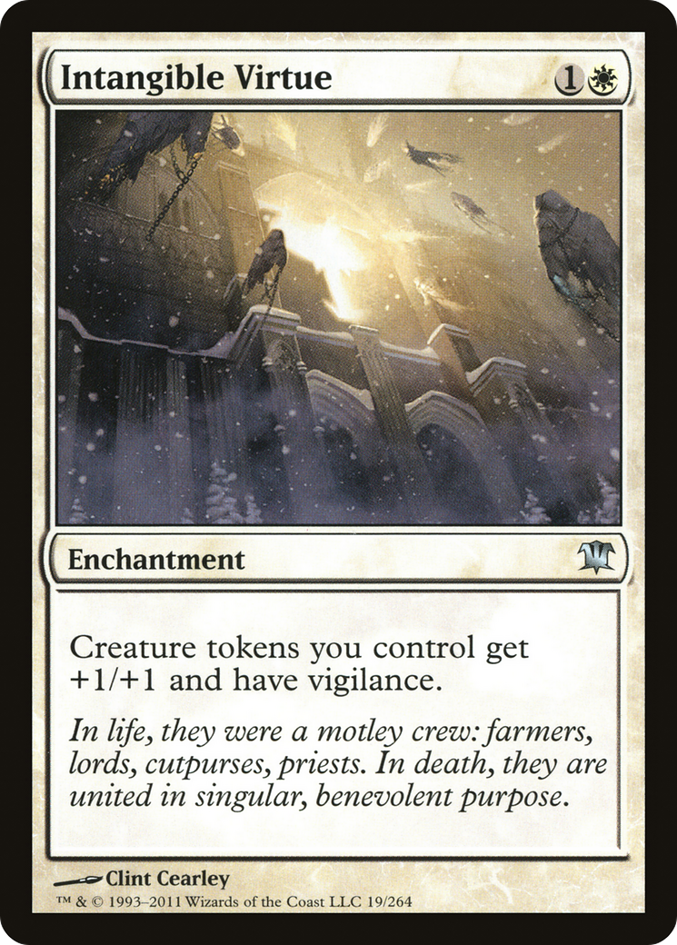 Intangible Virtue (019) Foil - Innistrad