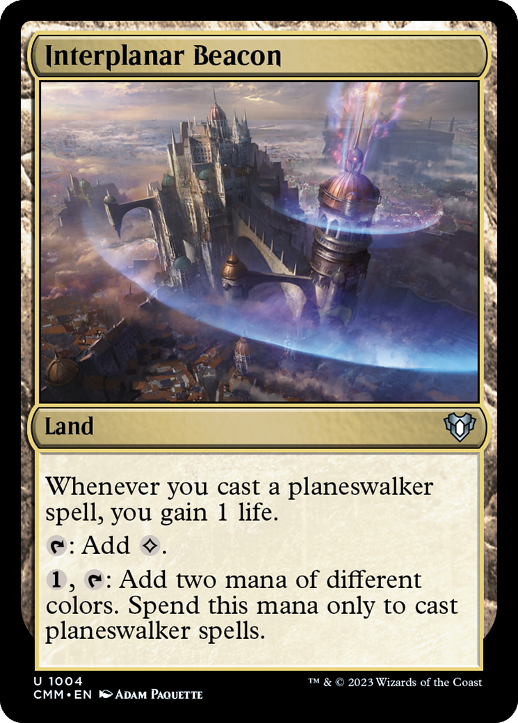 Interplanar Beacon (1004) - Commander Masters