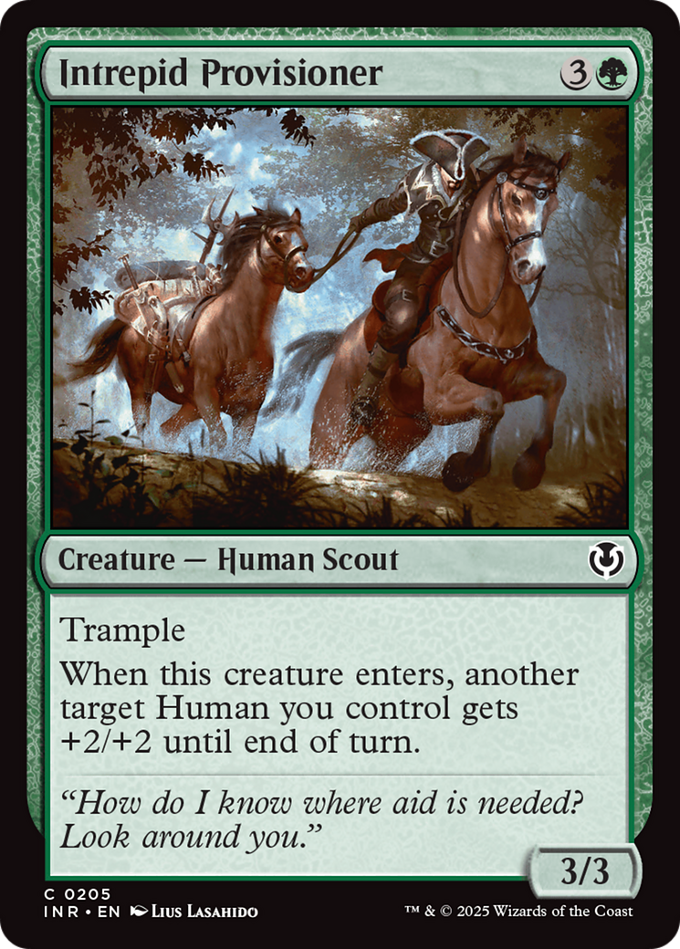 Intrepid Provisioner (205) Foil - Innistrad Remastered