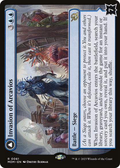 Invasion of Arcavios // Invocation of the Founders (061) - March of the Machine Foil