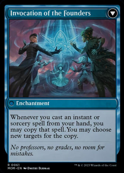 Invasion of Arcavios // Invocation of the Founders (061) - March of the Machine Foil