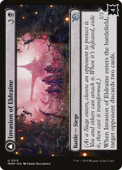 Invasion of Eldraine // Prickle Faeries (113) - March of the Machine Foil
