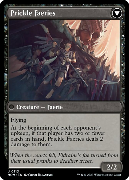 Invasion of Eldraine // Prickle Faeries (113) - March of the Machine Foil
