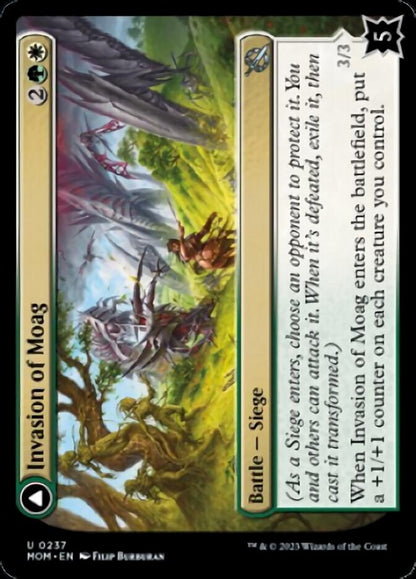 Invasion of Moag // Bloomwielder Dryads (237) - March of the Machine Foil