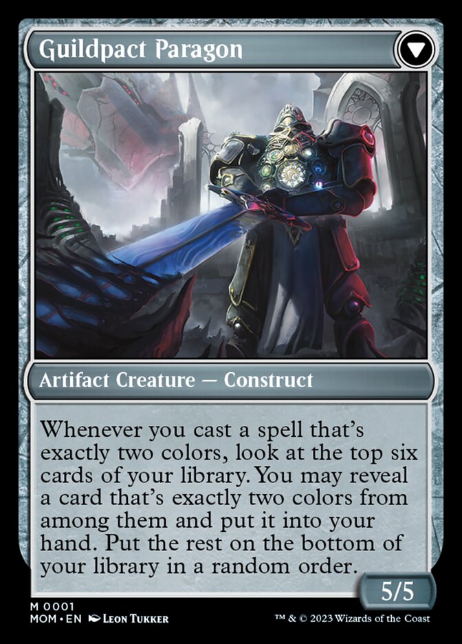Invasion of Ravnica // Guildpact Paragon (001) - March of the Machine Foil