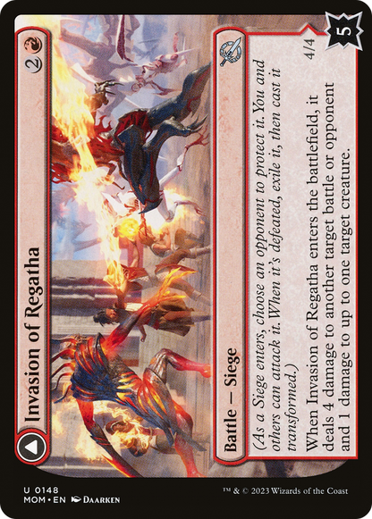Invasion of Regatha (148) - March of the Machine Foil