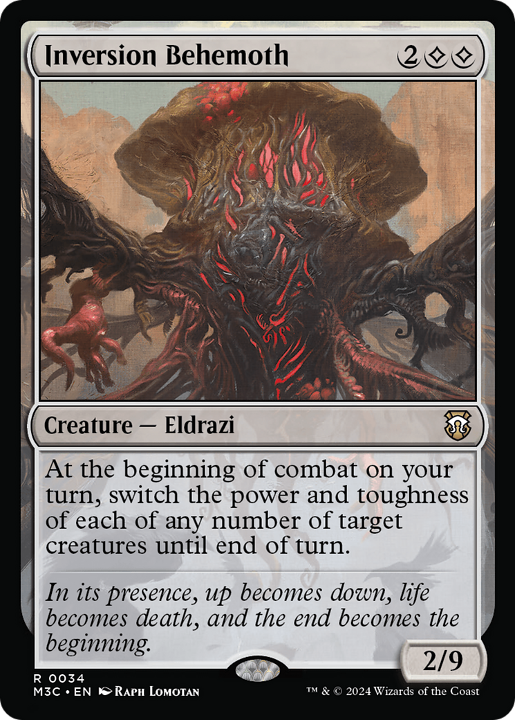 Inversion Behemoth (034) - Commander: Modern Horizons 3