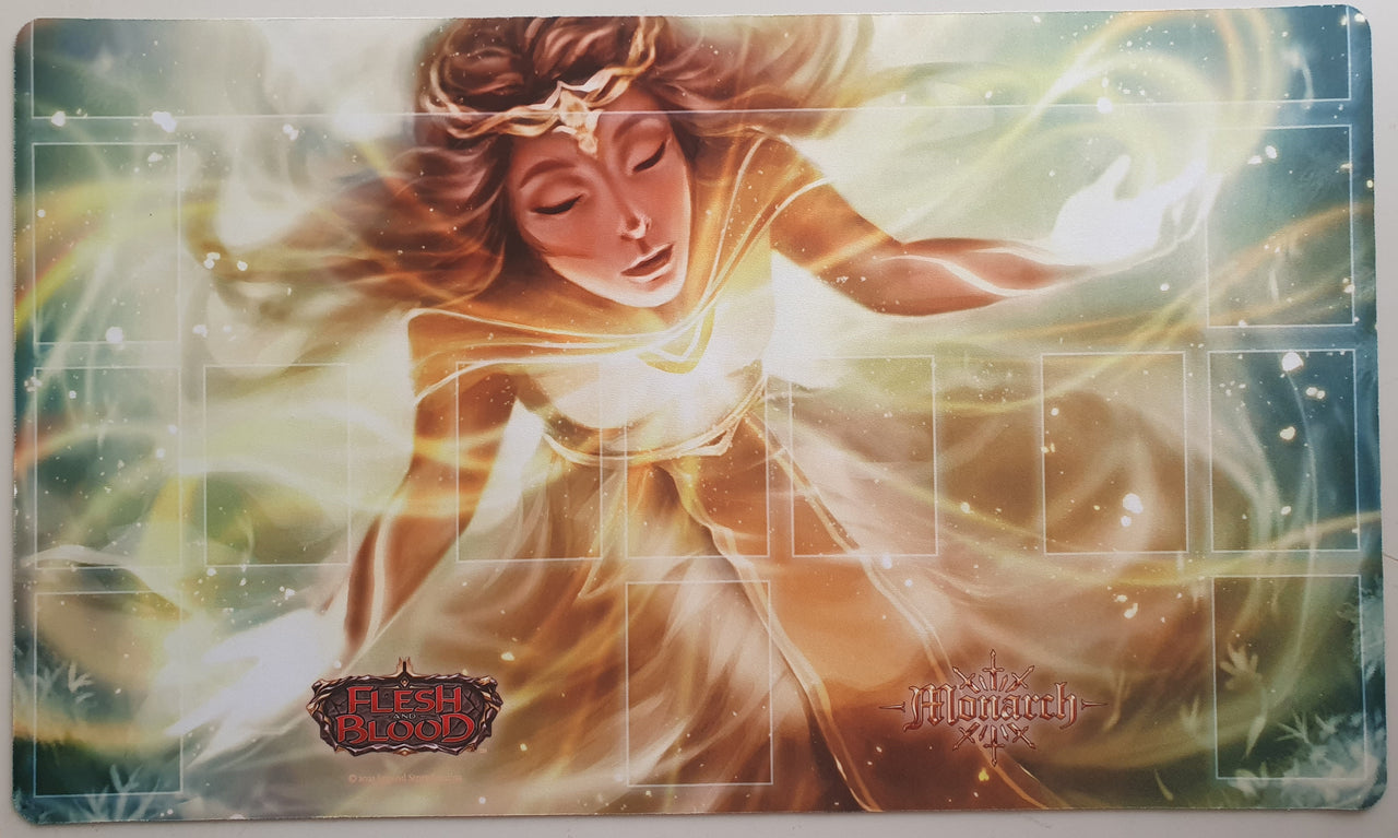 Flesh and Blood Playmat Invigorating Light | Silver Goblin